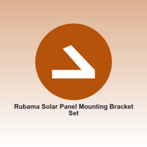 Rubama Solar Panel Mounting Bracket Set