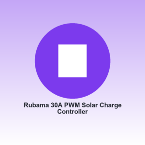 Rubama 30A PWM Solar Charge Controller