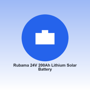 Rubama 24V 200Ah Lithium Solar Battery