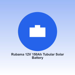 Rubama 12V 150Ah Tubular Solar Battery