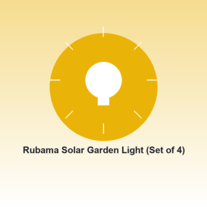 Rubama Solar Garden Light (Set of 4)