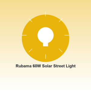 Rubama 60W Solar Street Light