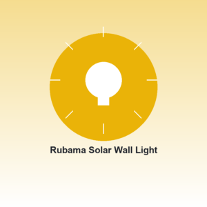Rubama Solar Wall Light