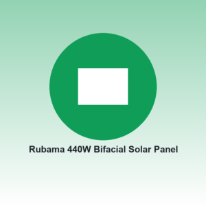 Rubama 440W Bifacial Solar Panel