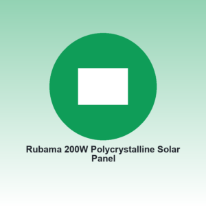 Rubama 200W Polycrystalline Solar Panel