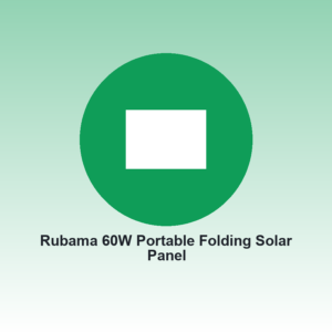 Rubama 60W Portable Folding Solar Panel